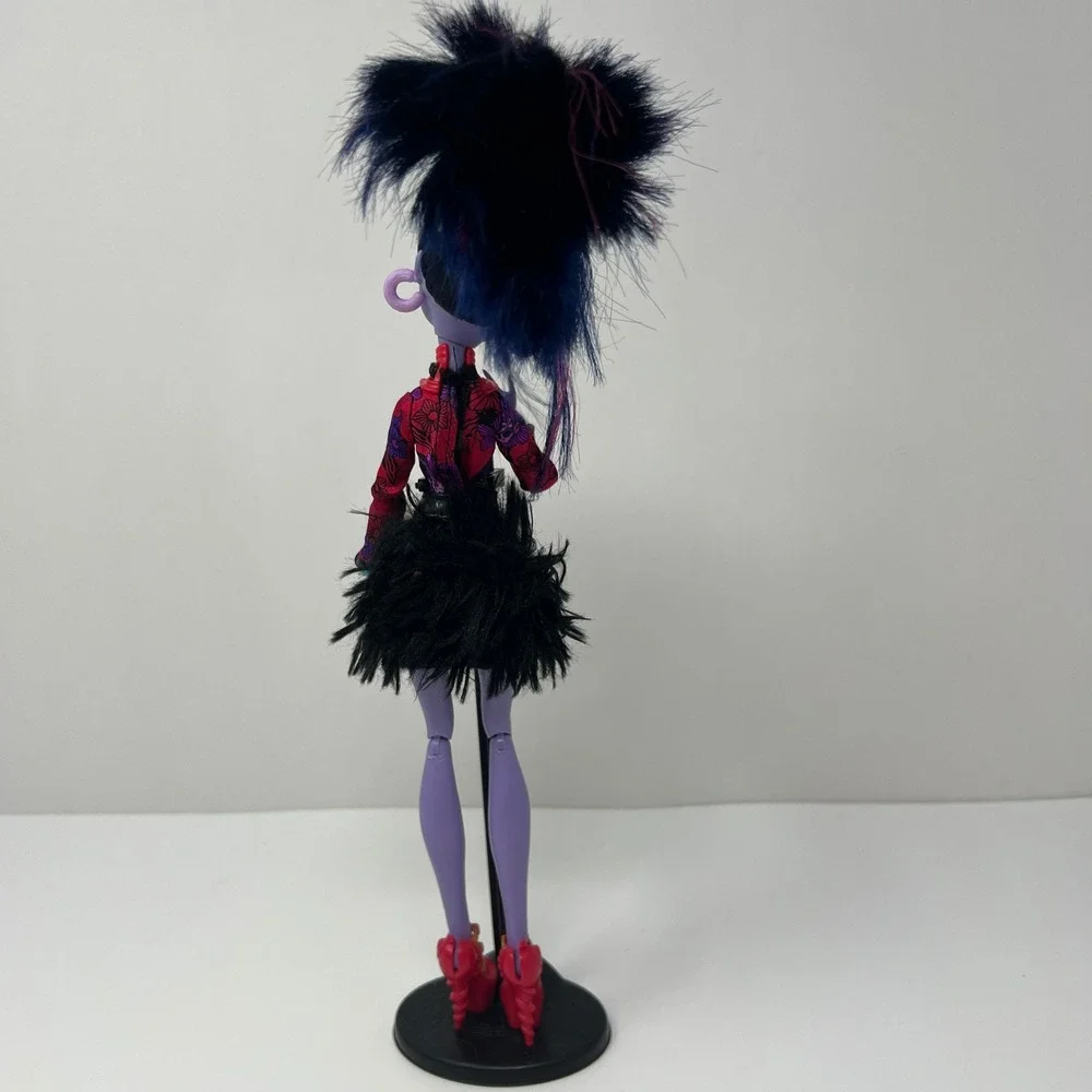 Monster High Jane Boolittle Gloom and Bloom Doll Purple